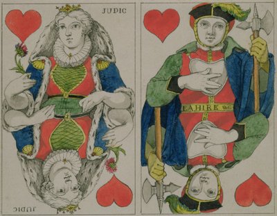 Diseño para cartas de juego, c.1810 de Philipp Otto Runge